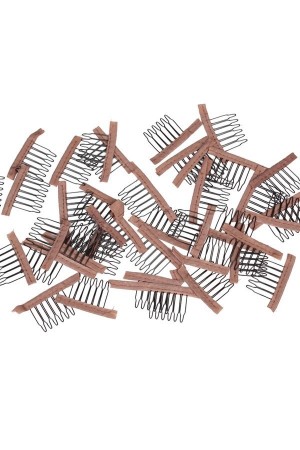 Lace Wrap 6 Teeth Combs Wire Spring Comb