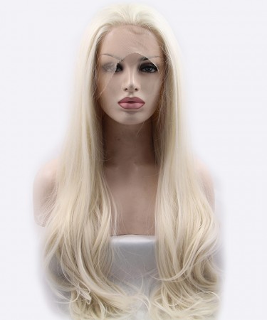 Light Blonde Straight Synthetic Wig