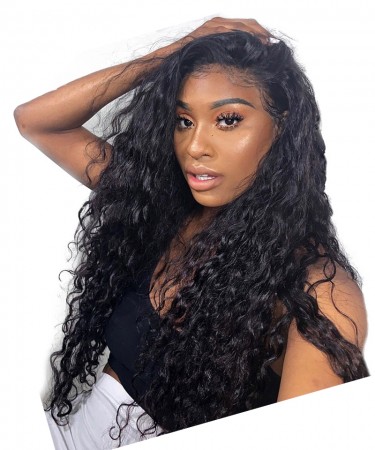13x6 Lace Part Lace Front Human Hair Wigs 150% Density Loose Wave with Baby Hair