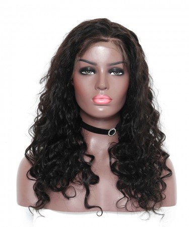 Brazilian Loose Wave Lace Front Human Hair Wigs 300% Density Lace Wigs