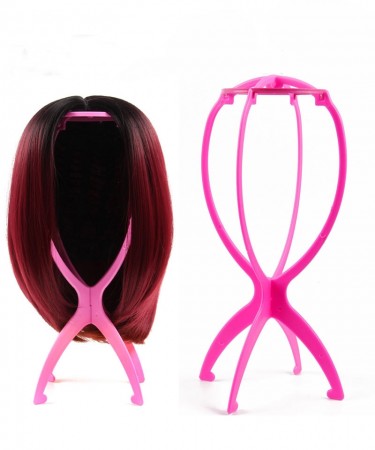 Plastic Folding Durable Wig Stand 