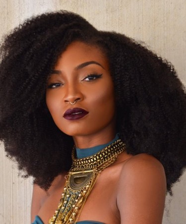 Afro Kinky Curly Super Thick 250% Density Lace Front Human ...