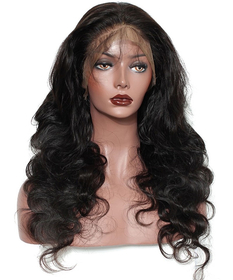 180 Density 360 Lace Wigs Body Wave For Black Women Pre Plucked Lace