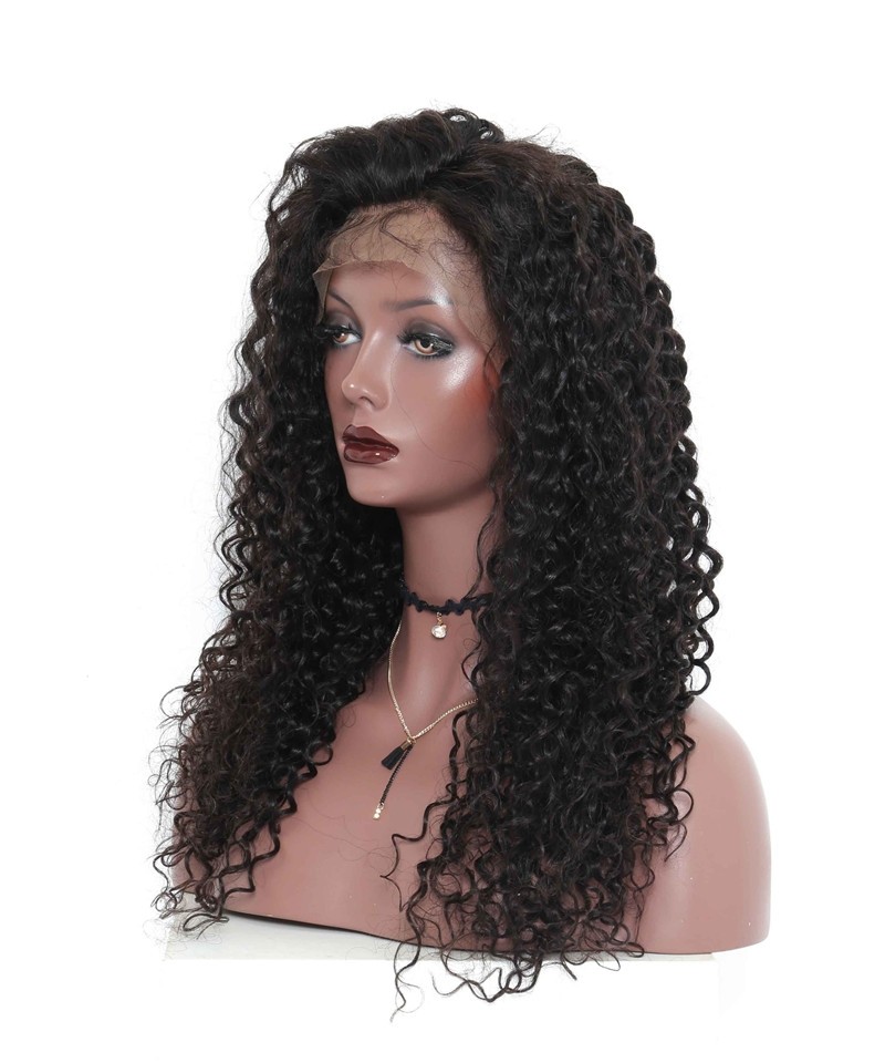 Brazilian Lace Wigs Deep Curly 22 inches 130% Density Pre ...