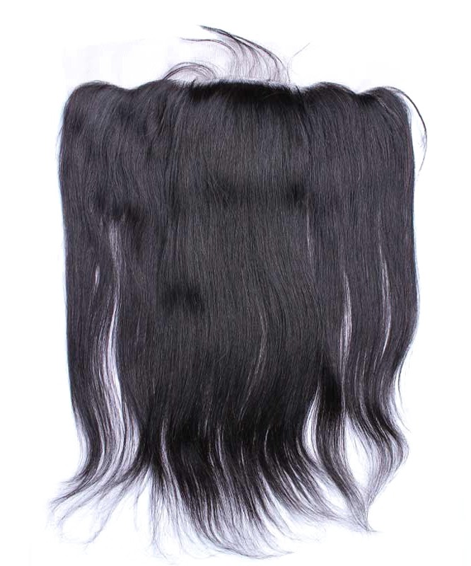 4x4 Silk Base Straight Hair 13x4 Lace Frontal Closure Brazilian Remy