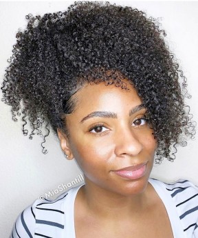 Msbuy Afro Kinky Curly Clip In Human Hair Extensions Brazilian Afro curly Clip Ins 120g/Set For Black Women