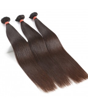 Malaysian Straight Hair 100% Human Hair Bundles Non-Remy Hair Extension Natural Color Can Be Dyed