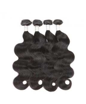 Brazilian Virgin Hair Body Wave 4 Pcs 100% Unprocessed Human Hair Weave