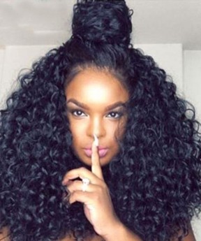 130% Density 13X6 Deep Part Lace Front Human Hair Wigs For Women Pre Plucked Deep Curly  Brazilian Remy Hair Wig