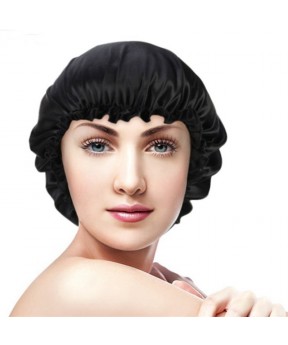 2018 New 100% Mulberry Silk Nightcap Hair Styling Pure Silk Sleeping Hat Woman Beanie Fashion sets of cap 