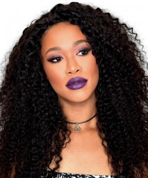 Silk Base Wigs Natural Scalp Kinky Curly Full Lace Human Hair Wigs 