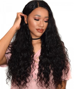 Loose Wave 360 Lace Wigs Pre Plucked Brazilian Lace Wigs 150% Density