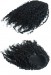 Msbuy 3B 3C Kinky Curly Ponytails Extensions One Piece Mongolian Clip In Human Hair Extension Ponytails Natural Color