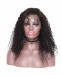 Full Lace Human Hair Wigs Deep Curly Wave Silk Base Wigs Natural Scalp 