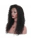 Lace Front Wigs Deep Curly 150% Density Pre-Plucked Human Hair Wigs