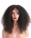 Msbuy Lace Front Human Hair Wigs Afro Kinky Curly 150% Density 4B 4C Hair Wig Pre Plucked With Baby Hair 