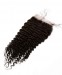 Brazilian Virgin Hair Kinky Curly Human Hair Lace Closure 4x4 Lace Size