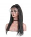 Msbuy Yaki Straight Full Lace Human Hair wigs Pre Plucked Light Yaki Straight 120% Density Lace Wigs With Baby Hair