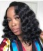 Loose Wave Bob Style 360 Lace Frontal Wigs 180% Density