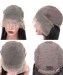 SALE! 150% Density 24inch Lace Front Human Hair Wigs Silky Straight Medium Cap Size