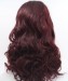 Crimson Color Body Wave Synthetic Wig