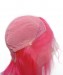 Short Bob Wig Cosplay Colorful Invisible Lace Human Hair Wigs Straight Lace Frontal Wig