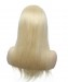 613 Blonde Color Full Lace Wig 16 Inches Chinese Virgin Hair Lace Wig Pre Plucked With Baby Hair 