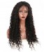13x6 Pre Plucked 250 Density Lace Front Human Hair Wigs For Women Deep Wave Lace Front Wig Brazilian Natural Black 