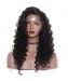 250% Density Lace Front Human Hair Wigs 13X6 Pre Plucked Hairline Loose Wave Peruvian Lace Front Wig Natural Color