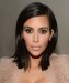 Kim Kardashian Short Straight Style Lace Wig