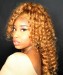 Msbuy Hair Wigs Strawberry Blonde #27 Color Loose Wave Lace Front Human Hair Wigs For Black Women Pre Plucked With Baby Hair 