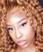 Msbuy Hair Wigs Strawberry Blonde #27 Color Loose Wave Lace Front Human Hair Wigs For Black Women Pre Plucked With Baby Hair 