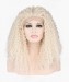 Light Blonde Deep Curly Synthetic Wig