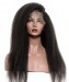 360 Lace Wigs Human Hair Natural Color Kinky Straight Wig 180% Brazilian Wigs