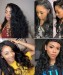 Pre Plucked Body Wave 13x6 Deep Part Lace Front Human Hair Wigs 250% Density 