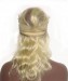 Pre Plucked 613 Blonde 360 Lace Frontal Closure Body Wave Remy Brazilian Hair