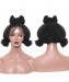 Msbuy Afro Kinky Curly Wigs 250% Density Lace Front Human Hair Wigs For Black Women With Baby Hair Pre Plucked Super Thick