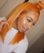 Colorful Human Hair Wigs For Black Women Invisible Lace Frontal Wig With Baby Hair For Cosplay 