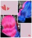 Msbuy Blue Color 13x6 Lace Front Wigs 150 Density Straight Colorful Human Hair Wig For Women
