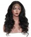 SALE! Msbuy Lace Front Human Hair Wigs For Black Women 120% Density Body Wave Natural Black Color With Baby Hair Pre Plucked 