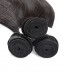 100% Human Hair 2 Pcs Straight Bundles Natural Black Brazilian Virgin Hair 