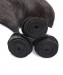 100% Human Hair 1 Piece Straight Bundles Natural Black Brazilian Virgin Hair 