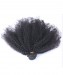 Afro Kinky Curly Virgin Hair Weave Double Weft Human Hair 1 Bundle 26 inches