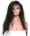 Msbuy 250% Density Deep Curly Lace Front Human Hair Wigs For Black Women Pre Plucked With Baby Hair 