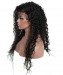 Msbuy 250% Density Deep Curly Lace Front Human Hair Wigs For Black Women Pre Plucked With Baby Hair 