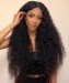 SALE! Msbuy Deep Curly Lace Front Human Hair Wigs Glueless 150% Density Brazilian Virgin Remy Wigs 