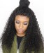 Brazilian Hair 180% Density Thick Deep Curly Full Lace Human Hair Wigs