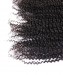 Kinky Curly Hair Weft 2 Bundles Natural Color 100% Human Hair Weaving