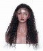 Deep Wave Full Lace Human Hair Wigs Silk Top Wigs Natural Scalp 