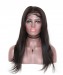 Straight Full Lace Human Hair Wigs Silk Top Wigs Natural Scalp 